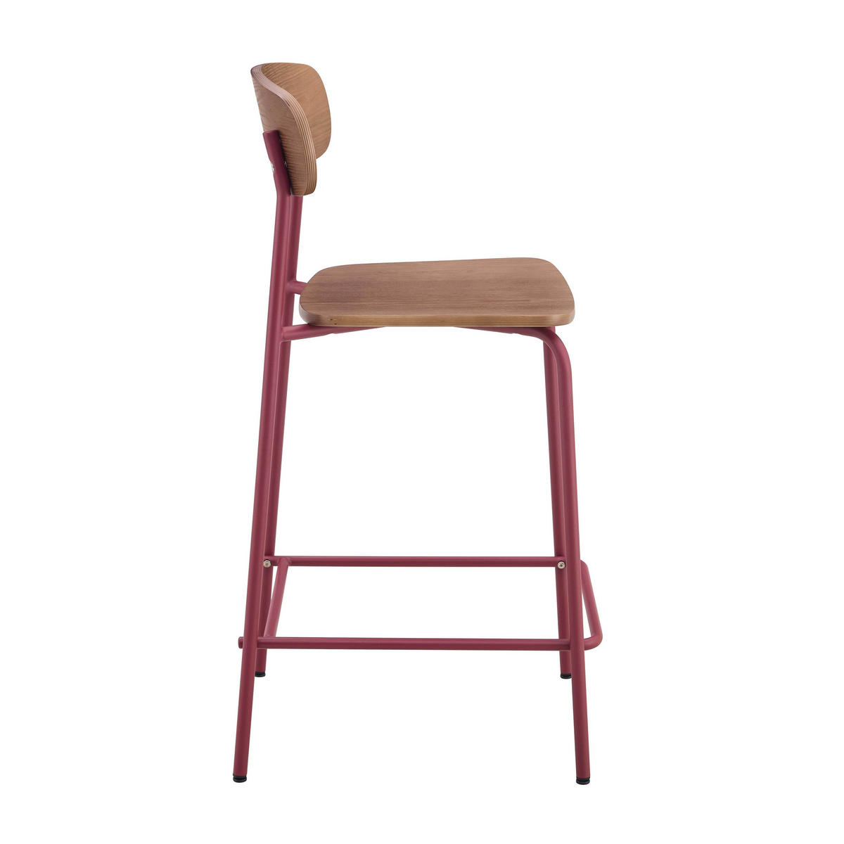 BARSTUHL 2-tlg., Lila - Lila, Metall (42/96/50cm) - Oviala