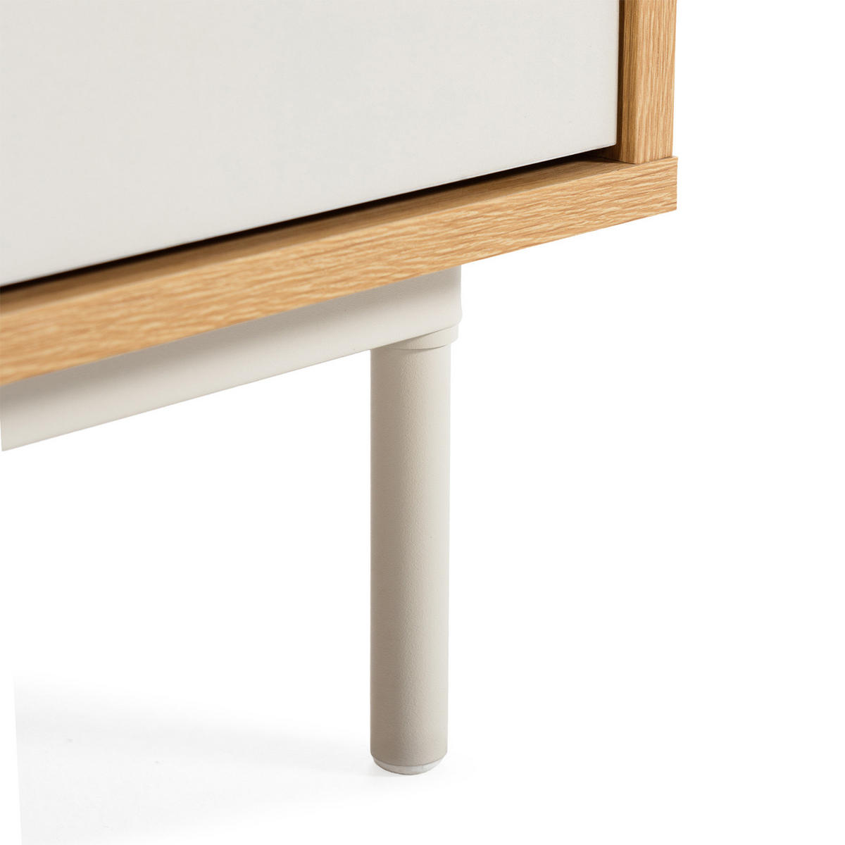 KOMMODE 80/80/40 Cuzco Eichenfarbe/grau - Grau, Holzwerkstoff (80/80/40cm) - VS Venta-stock