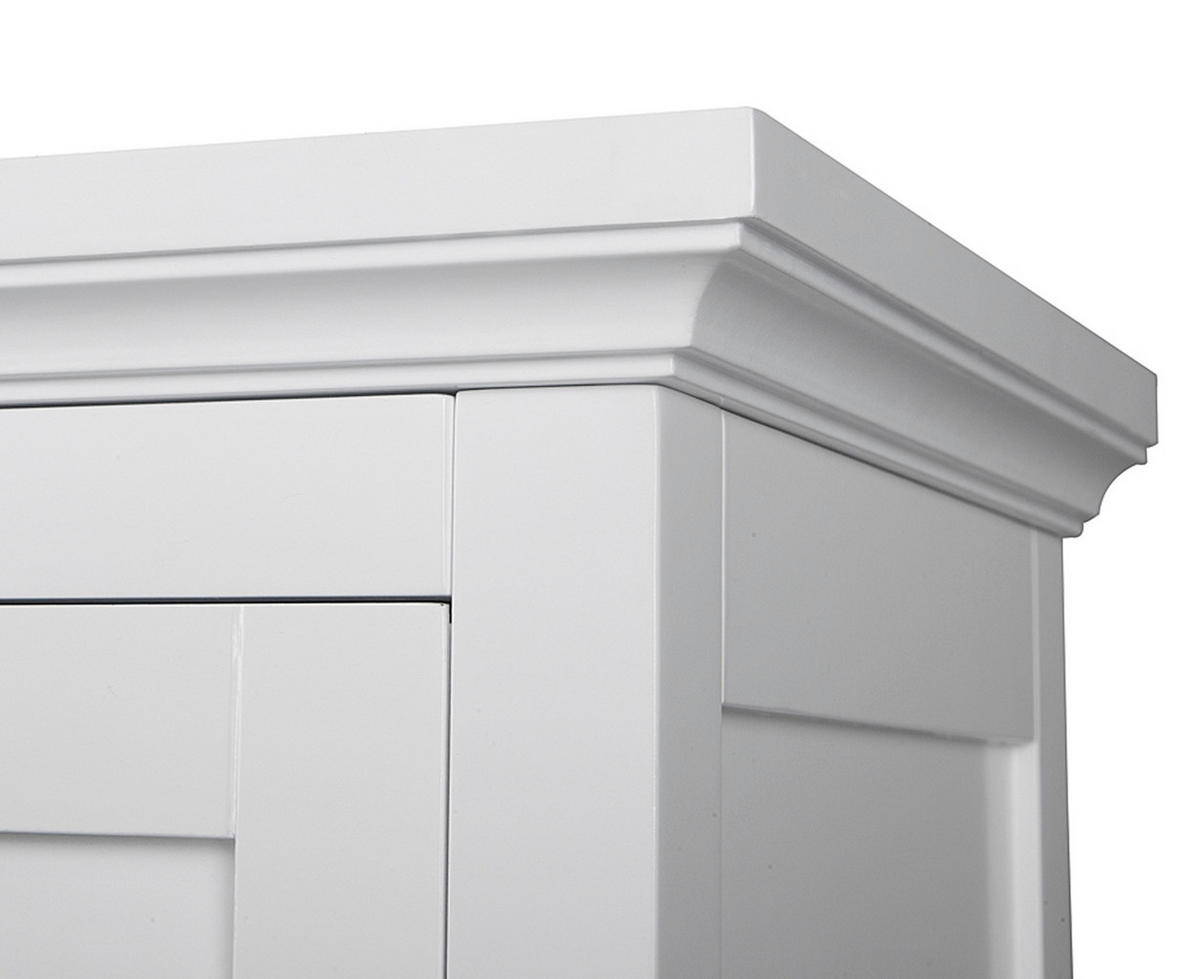 MIDISCHRANK Weiß - Weiß, Holzwerkstoff (44.95/81.3/81.3cm) - Teamson Home