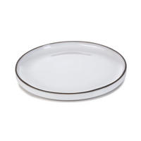 DESSERTTELLER CARACTERE 21 cm Kumuluswolke weiss - Weiß, Keramik (21cm) - Revol Porcelaine France