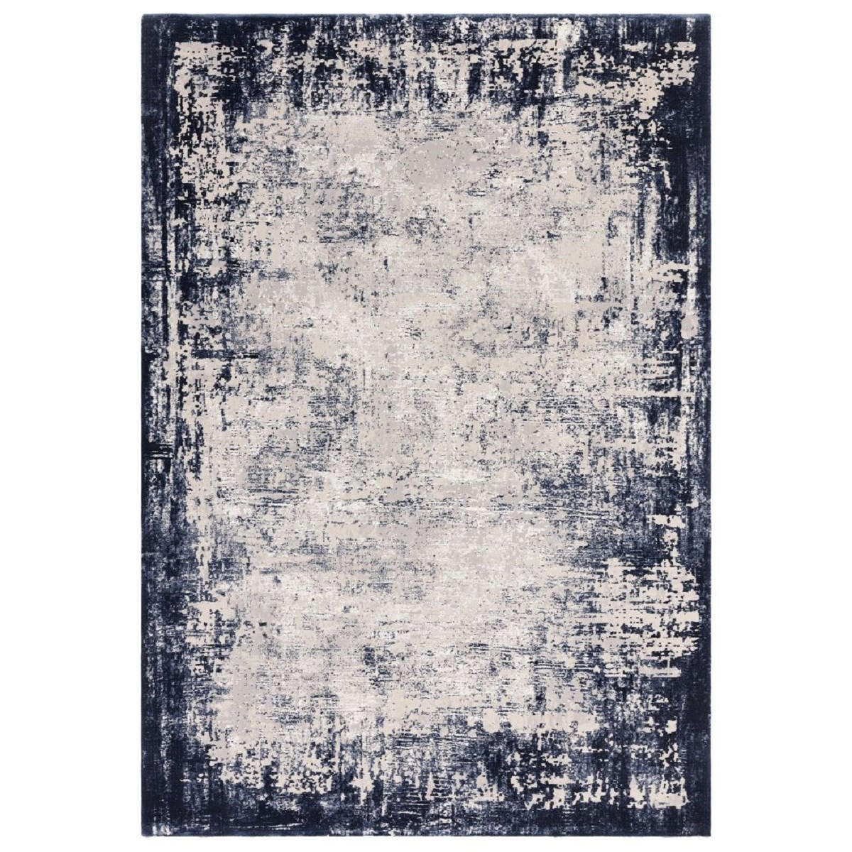 TEPPICH Moderner für Wohn- und Schlafzimmer ZUKA Blau 160 x 230 cm - Blau, Textil (160/230cm) - Novatrend
