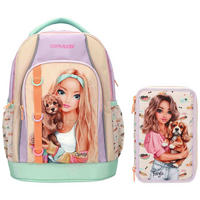 SCHUL-SET SUNNY DOG TOPModel bunt 2er Set - Multicolor, Textil (2/2cm) - Depesche Germany