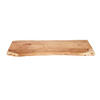 TISCHPLATTE CURTIS - Beige/Naturfarben, Akazienholz/Holz (40/120/3cm) - SAM