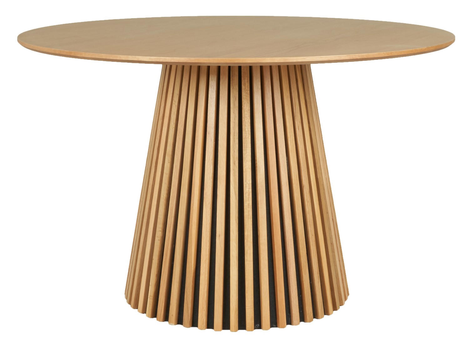 DININGTISCH Oria - rund 120 cm - Eichenholz natur - Braun/Naturfarben, Holz (120/120/75cm) - bene living