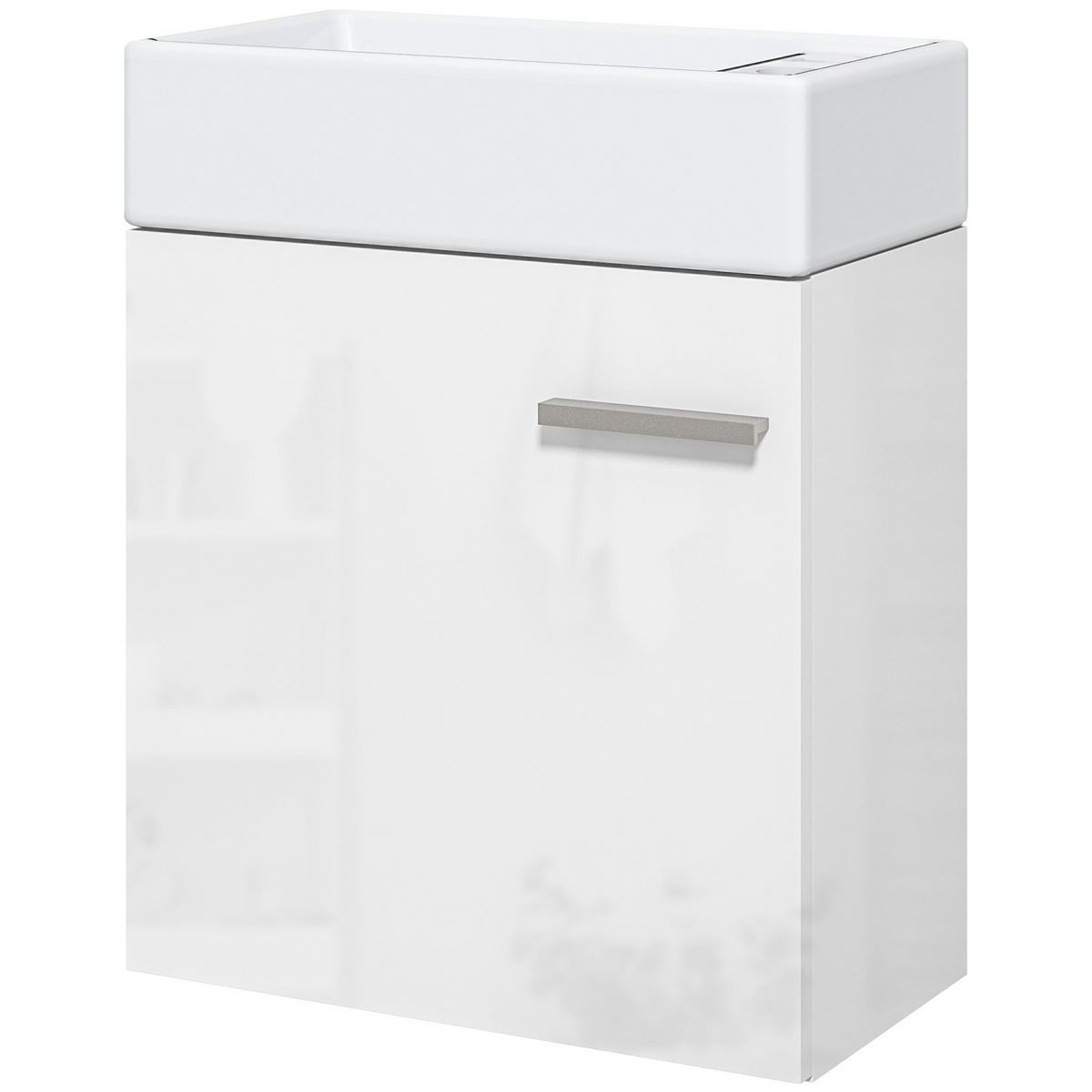HÄNGESCHRANK Strahlend Weiß 1 Stück - Beige, Kunststoff (40/50/23cm) - GiPP