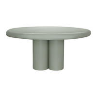 COUCHTISCH - 81 cm x 81 cm - metall - mandelgrün Jorina - Grün, Metall (81/81/38cm) - Vente-Unique