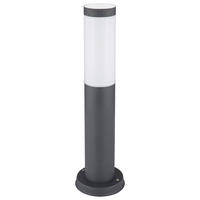 LED STEHLEUCHTE Edelstahl Anthrazit - Anthrazit, Metall (7.6/7.6/45cm)
