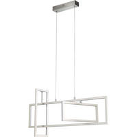 LED HÄNGELAMPE Metall Silber - Silberfarben, Metall (83/15/150cm)