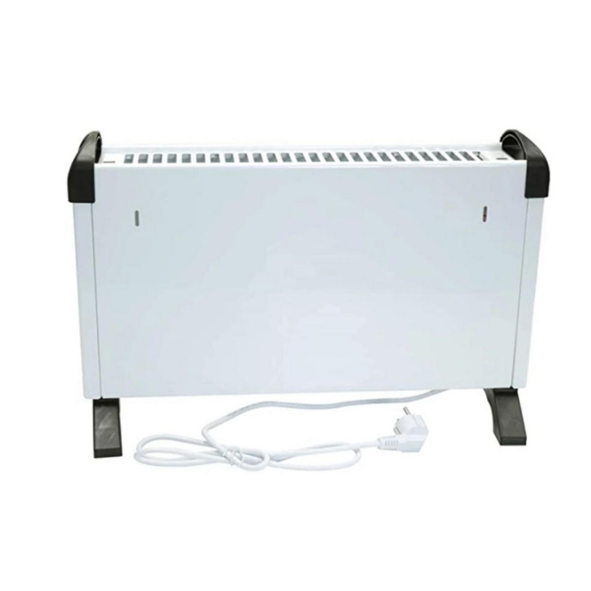 ELEKTROHEIZUNG 2000 W Weiß Konvektorheizung mit Thermostat und 3 Heizstufen - Weiß, Metall (20/34.5/52.5cm) - HOTSERIE
