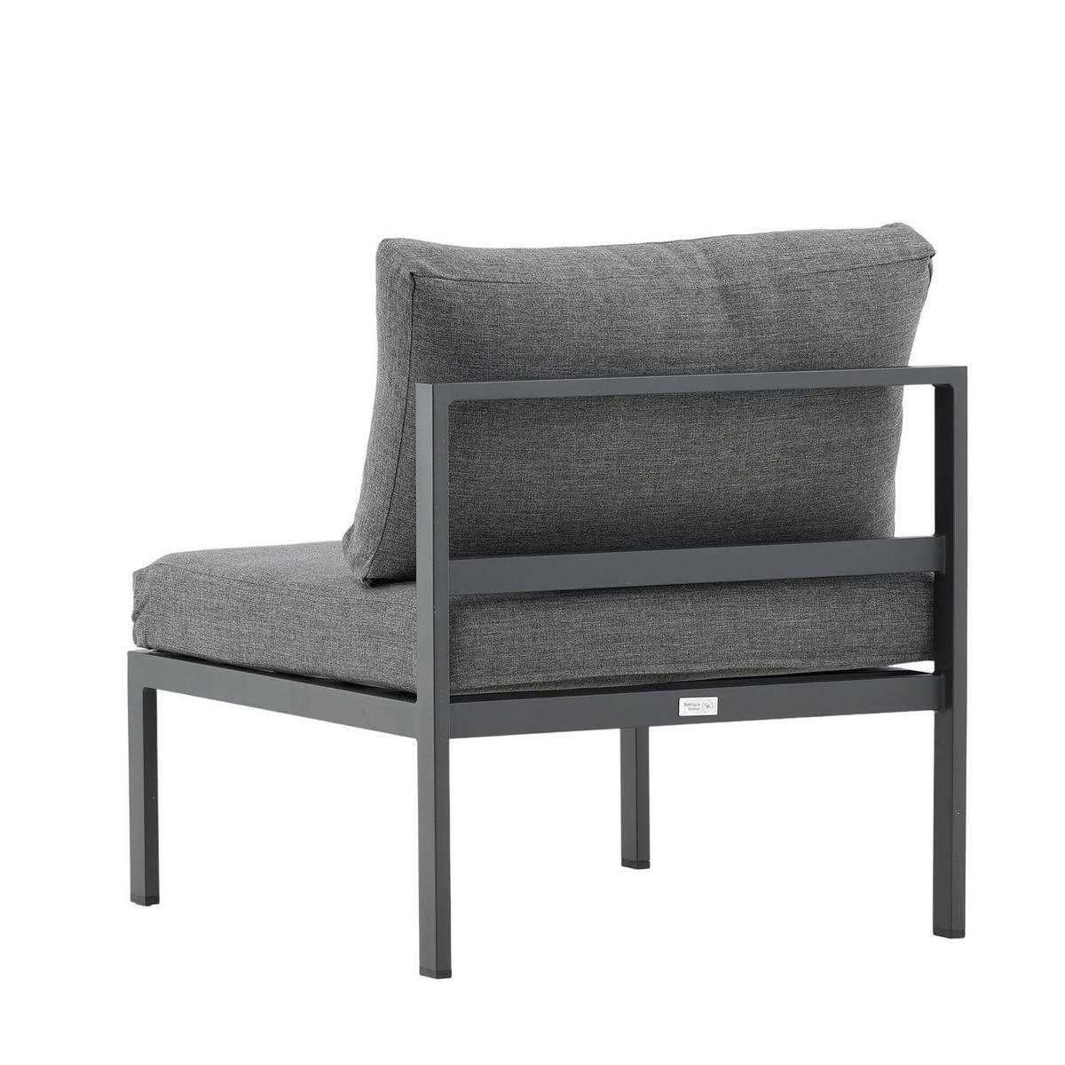 LOUNGESESSEL - Schwarz, Metall (70/65/74cm) - home24