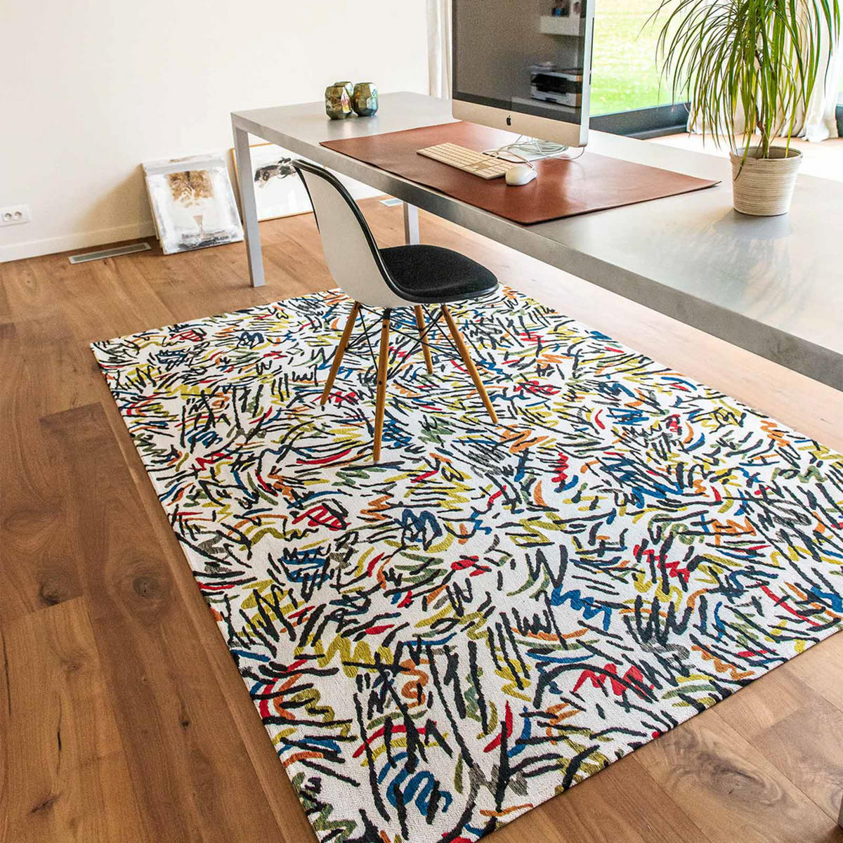 TEPPICH Street Graph Gallery 200/280 cm - Multicolor, Textil (200/280cm) - Louis De Poortere