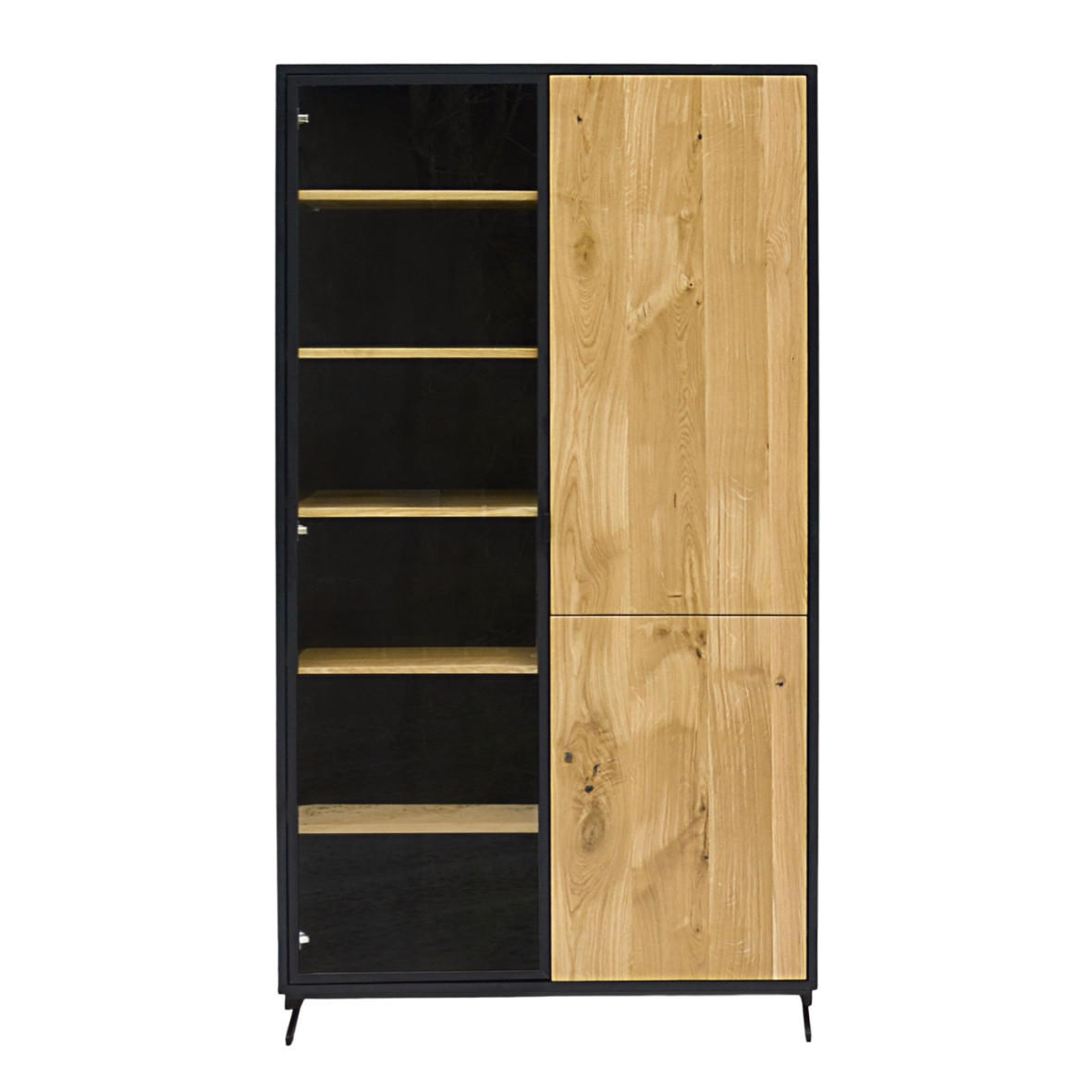 BÜCHERREGAL aus Holz 100cm breit CASTEL - Eichefarben, Holz (100/185/45cm) - Rawood Furniture