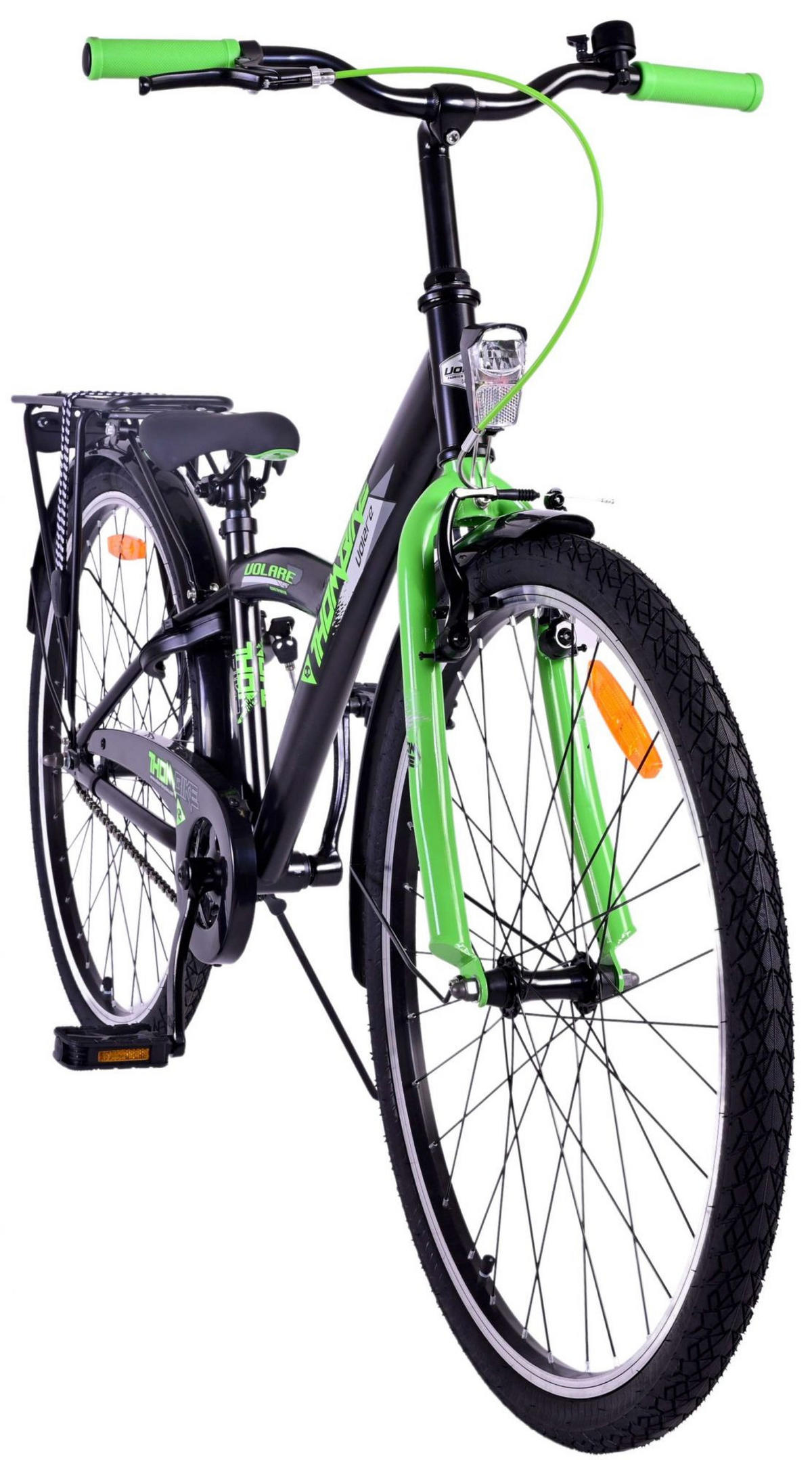 KINDERFAHRRAD Thornbike - Jungen - 26 Zoll - Rücktritt + Handbremse - Grün - Grün, Metall (77cm) - TPFSports