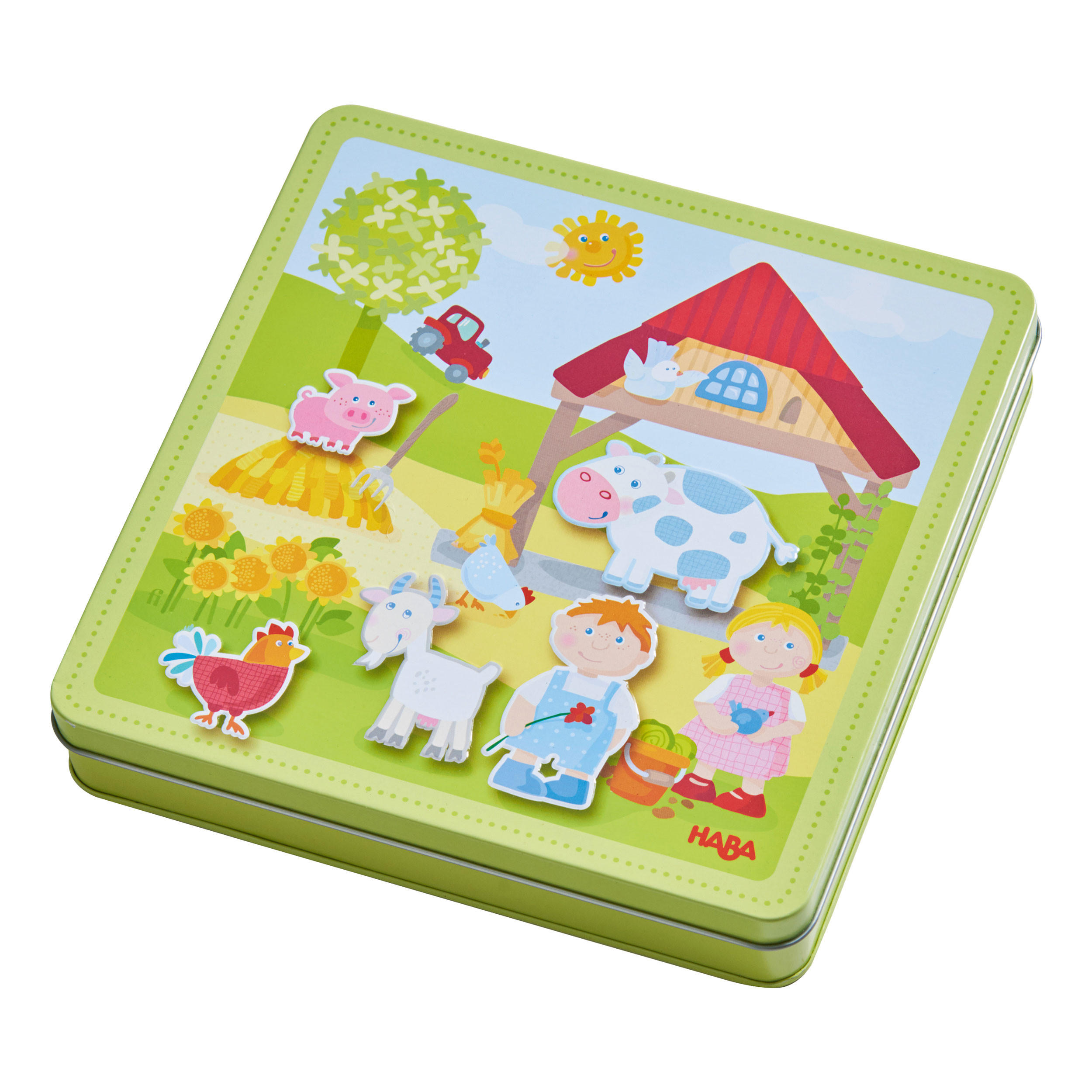Haba Magnetspiel-Box Mehrfarbig 22x3.8x21.5 cm