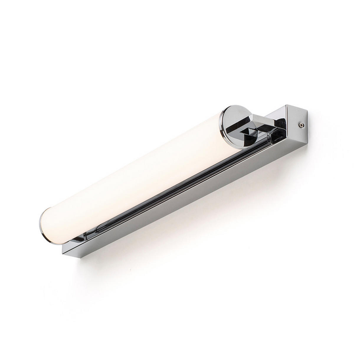 WANDLEUCHTE ROCCA 60 Chrom 18 W IP44 - Chromfarben, Metall (20/25/15cm) - Rendl