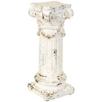 SÄULE 12x12x32cm - Weiß, Stein (12/31.5/12cm) - Wanderlust