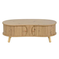 COUCHTISCH Natur 108/50/37 cm - Naturfarben, Holzwerkstoff (50/108/37cm) - PANGIVO