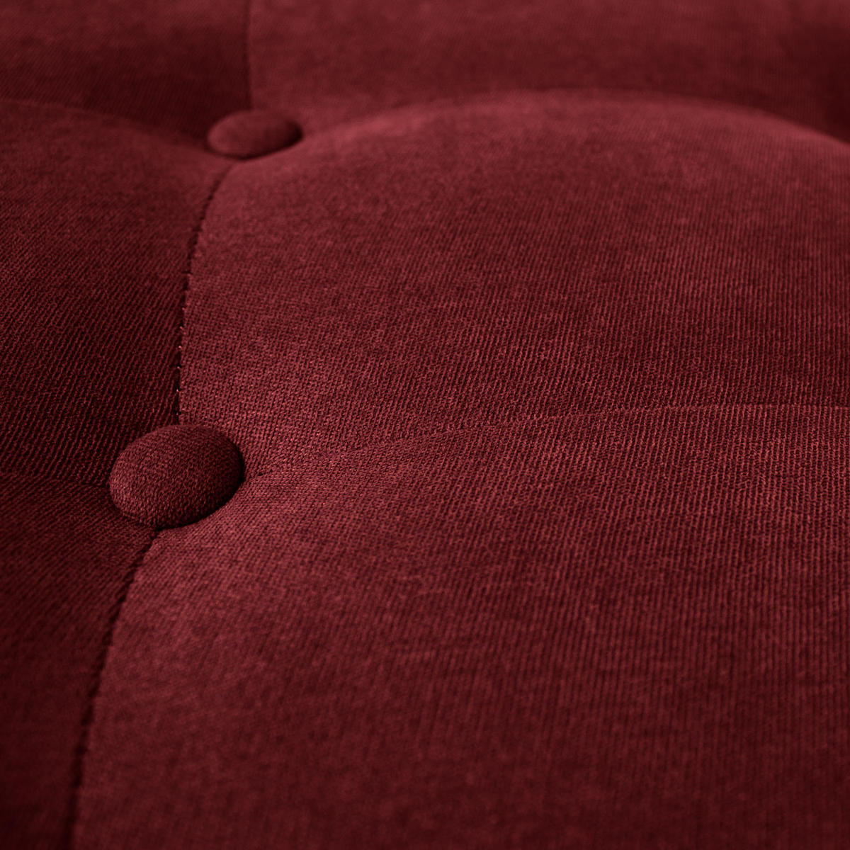 LOUNGESESSEL JONES Stoffbezug Rot - Rot/Schwarz, Textil/Metall (53/73/69cm) - SVITA
