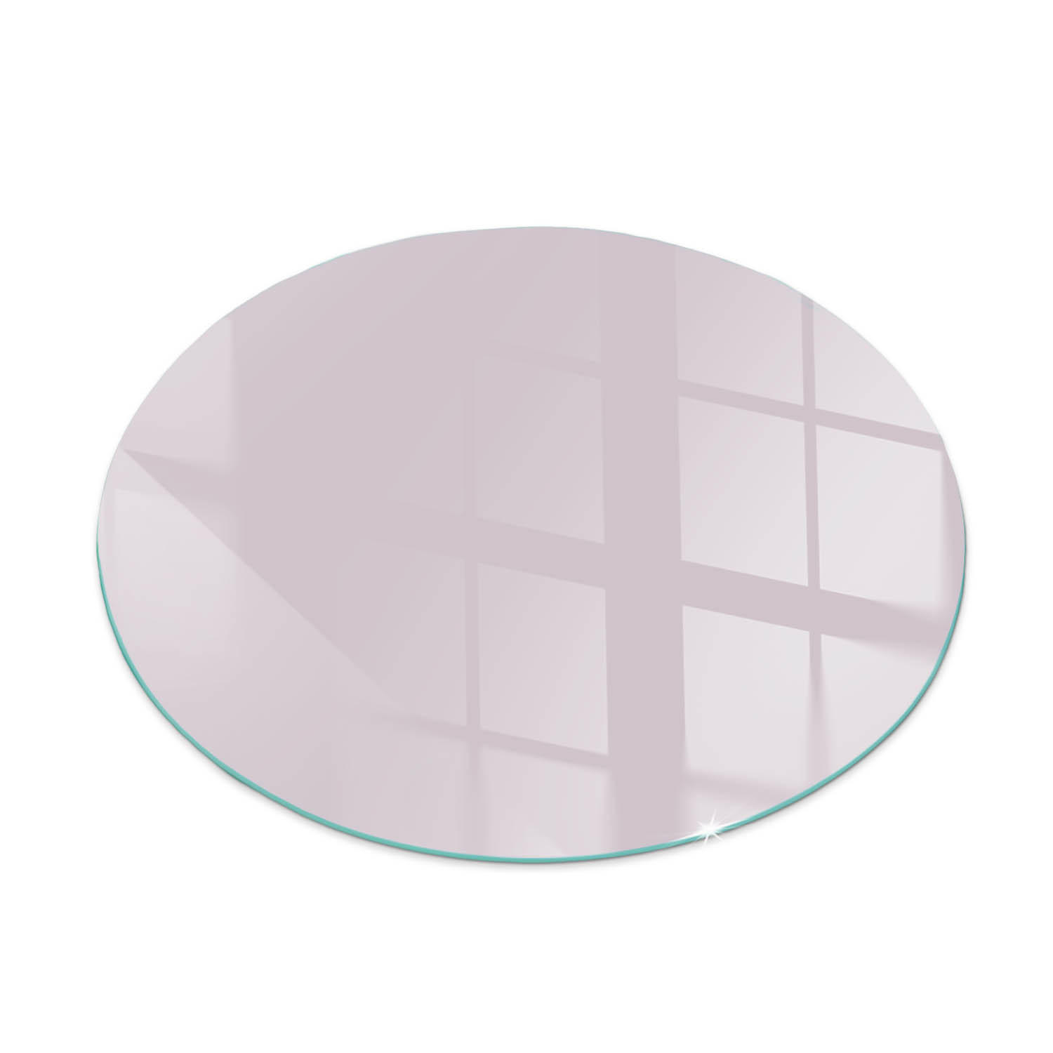 ArtPrintCave Glasplatte Lila 90x90x0.4 cm