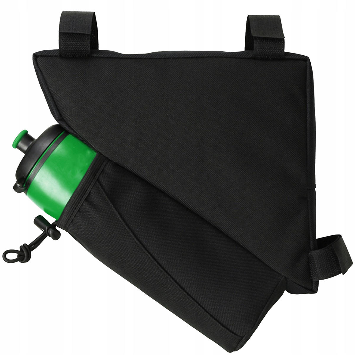 FAHRRADRAHMENTASCHE Dreiecktasche Wasserdicht Satteltasche für Fahrrad - Schwarz, Textil (20.5/18/5cm) - KRUMAD