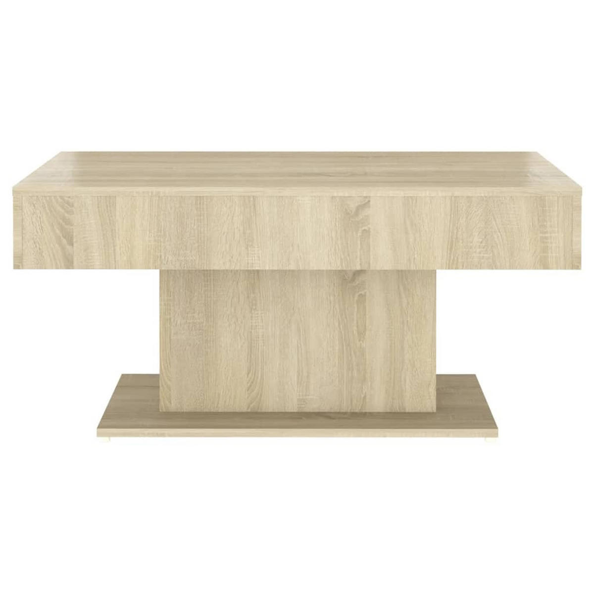COUCHTISCH Sonoma-Eiche 96x50x45 cm Holzwerkstoff - Braun, Holzwerkstoff (96/50/45cm) - furnicato