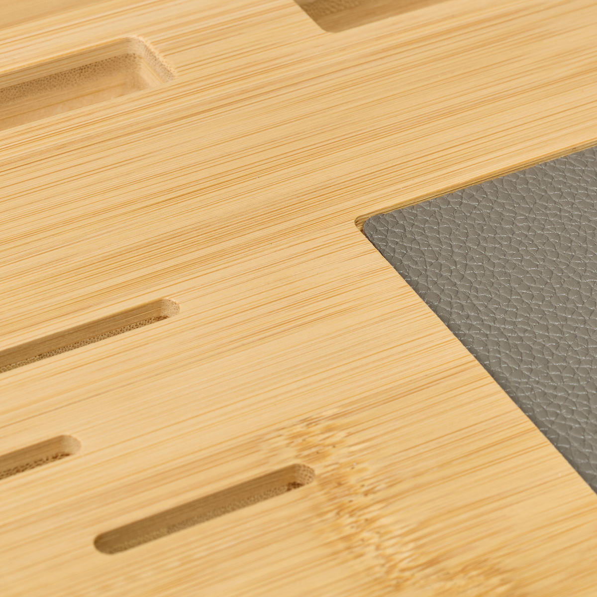 LAPTOPKISSEN - Multicolor, Holz/Textil (36/55.5/10cm) - Relaxdays