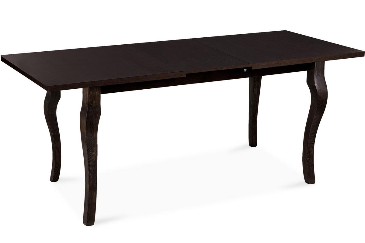 ESSTISCH CABIO ausziehbar bis 190cm, Wenge - Wengefarben, Holz (150/77/80cm) - KONSIMO®