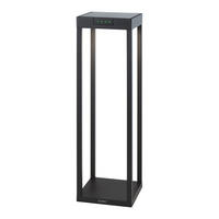 SOLARLEUCHTE RADIA schwarz - Schwarz, Kunststoff (14.5/14.5/50cm) - Lumisky