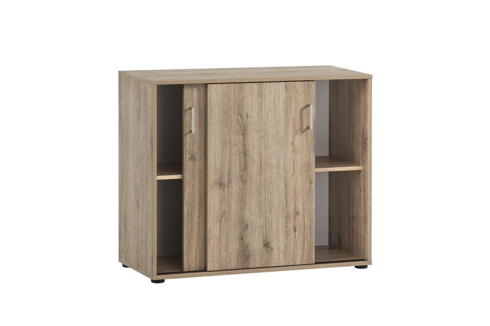 AKTENSCHRANK Fox 84x100x41 cm 2 Schiebetüren Eiche - Eichefarben, Holz (100/84/41cm) - PROREGAL
