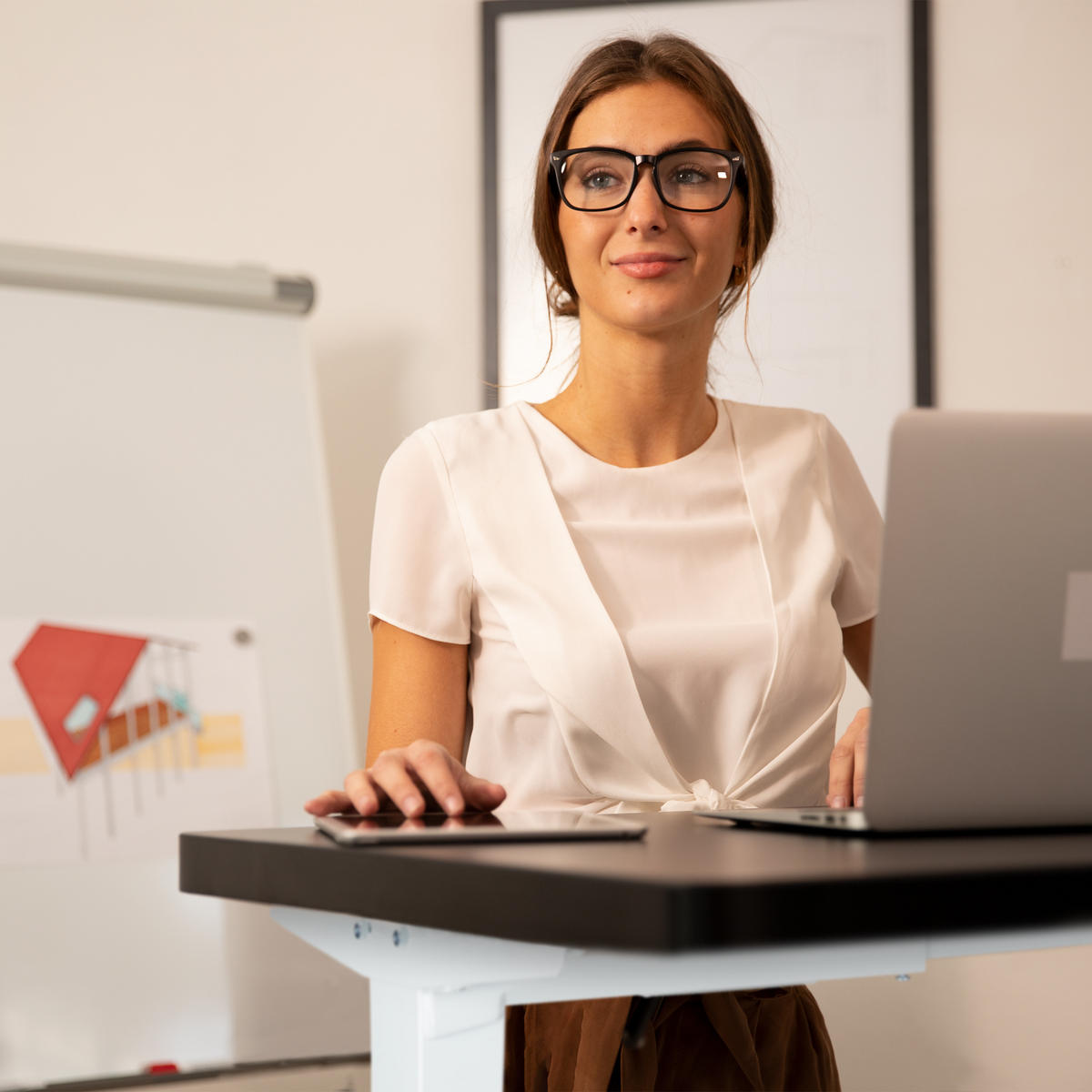 TISCHGESTELL - Grau, Metall (65/86/71cm) - Relaxdays