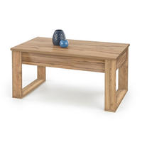 COUCHTISCH Nea Eiche Wotan 110 / 60 / 52cm - Eichefarben, Holz/Holzwerkstoff (60/110/52cm) - Feldmann-Wohnen