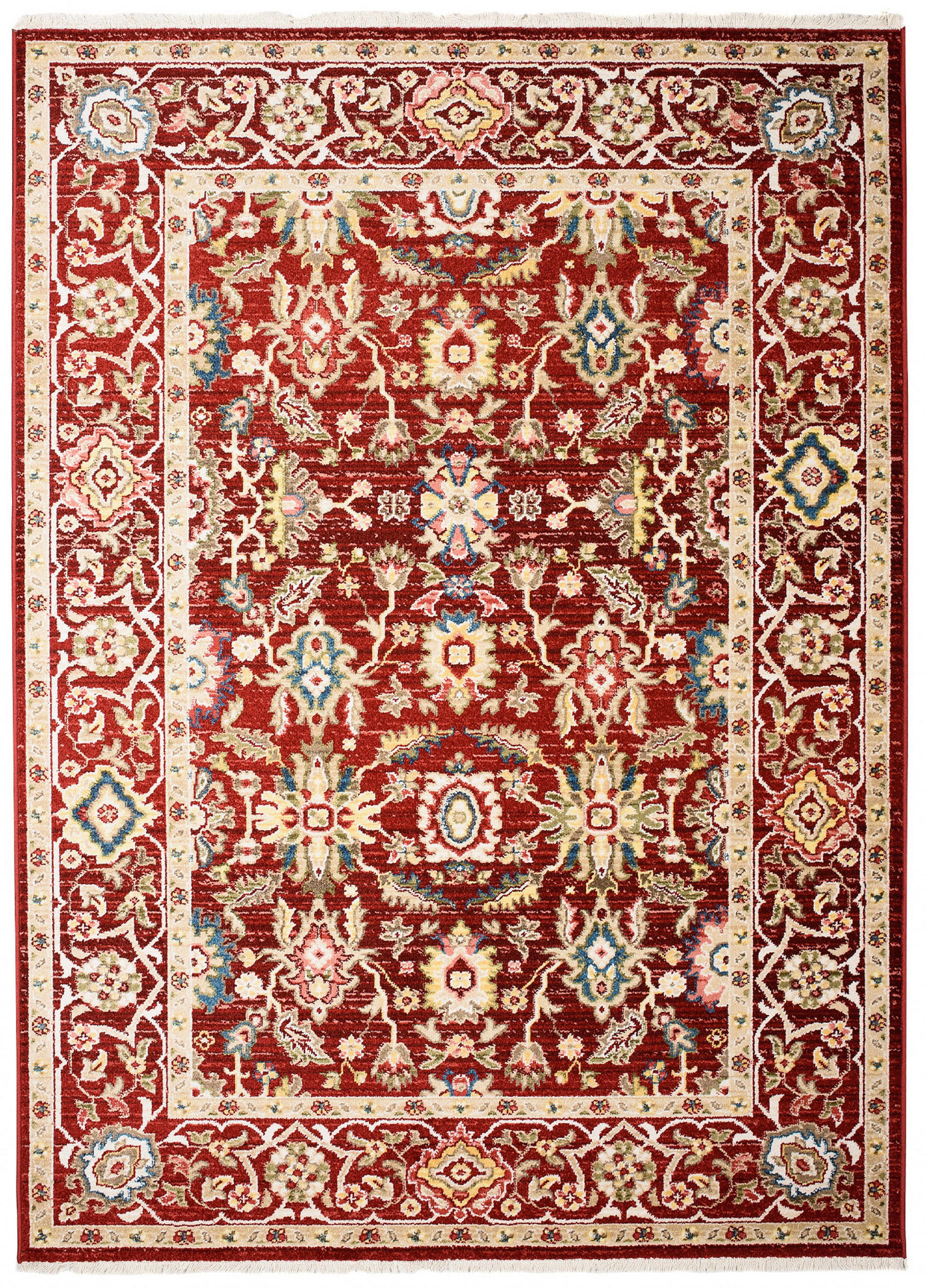 TEPPICH RIVIOLI Rot 80/150 cm - Rot, Textil (80/150cm) - Tapiso