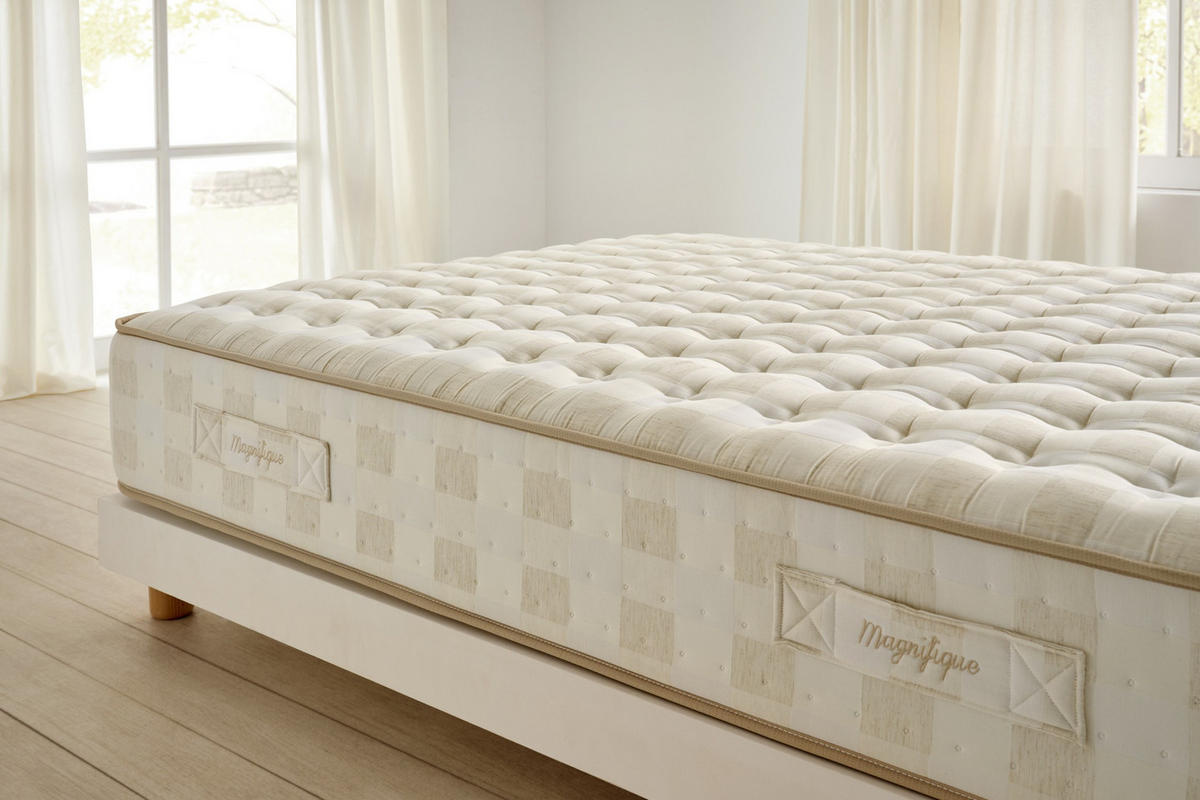 MATRATZE Magnifique - 90X190 cm - Beige, Textil (90/190cm) - Moonia