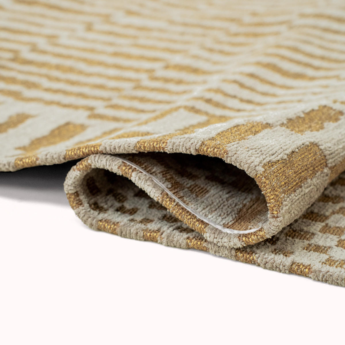 TEPPICH Erg Berber 80/150 cm - Gelb, Textil (80/150cm) - Louis De Poortere