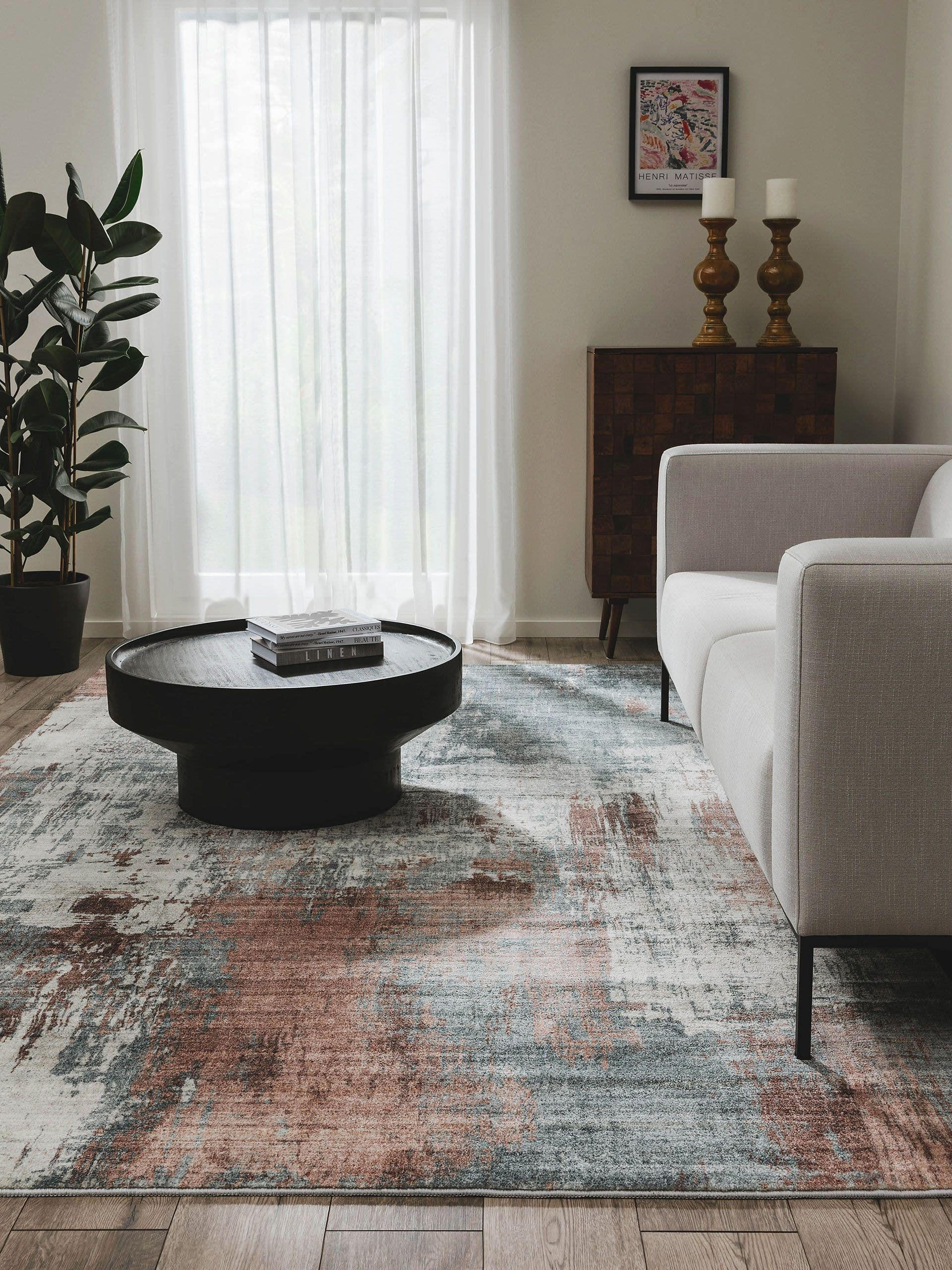 TEPPICH Mara Rosa 200x300 cm - Rosa, Textil (200/300cm) - benuta Pop