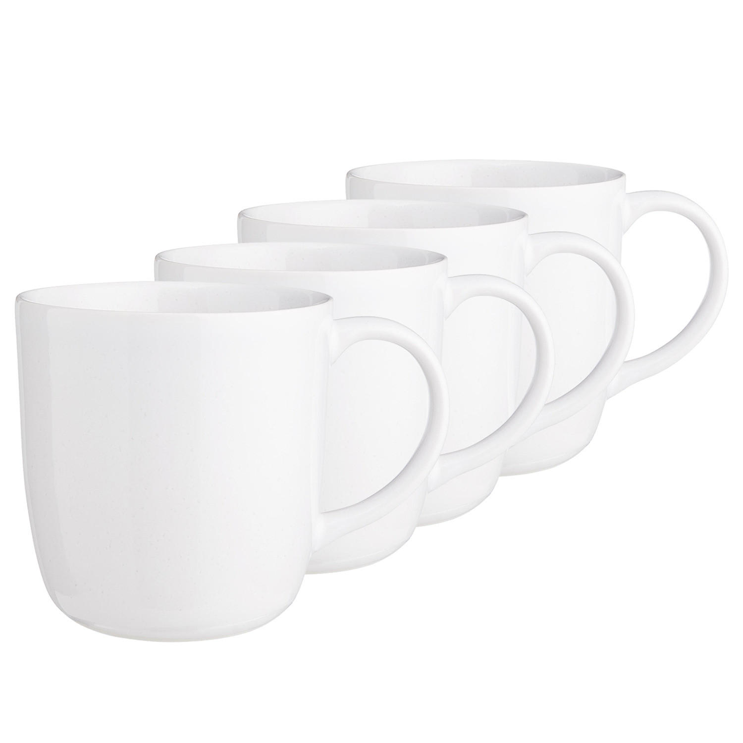 TASSE (4er Set) Native - Weiß, Keramik (0.3L) - Butlers