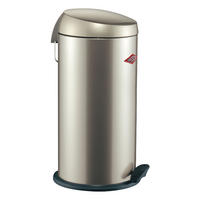 ABFALLSAMMLER Capboy Maxi Base Neusilber - Silberfarben, Metall (30/60/30cm) - Wesco
