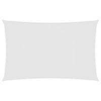 SONNENSEGEL Oxford-Gewebe Rechteckig 2,5x5 m Weiß - Weiß, Textil (500/250cm) - furnicato