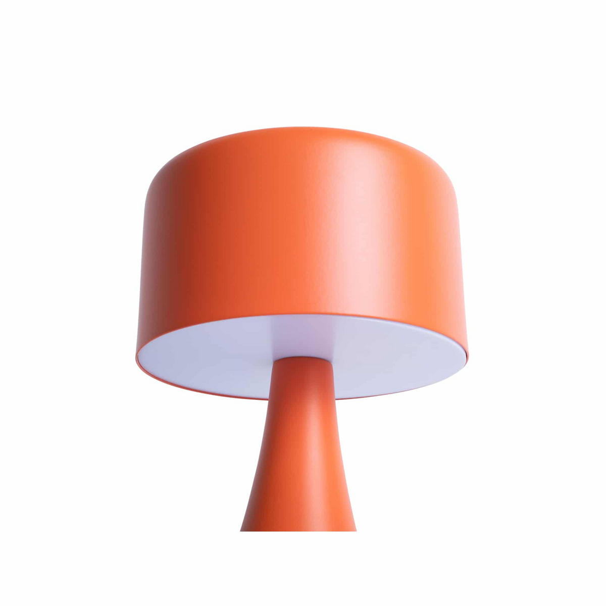 TISCHLAMPE Nora LED Orange 12.5/12.5/21 cm - Orange, Metall (12.5/12.5/21cm) - Leitmotiv