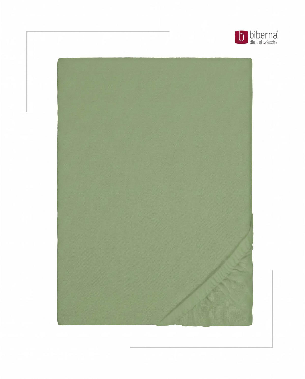 SPANNBETTTUCH Premium Biber fichte, 90x190 cm - 100x200 cm - Dunkelgrün, Textil (100/200cm) - biberna