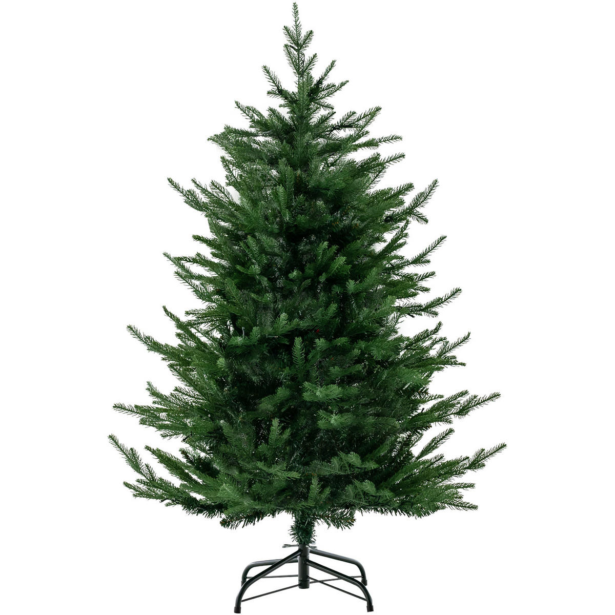 WEIHNACHTSBAUM 136cm Grün - Grün, Kunststoff (136cm) - COSTWAY