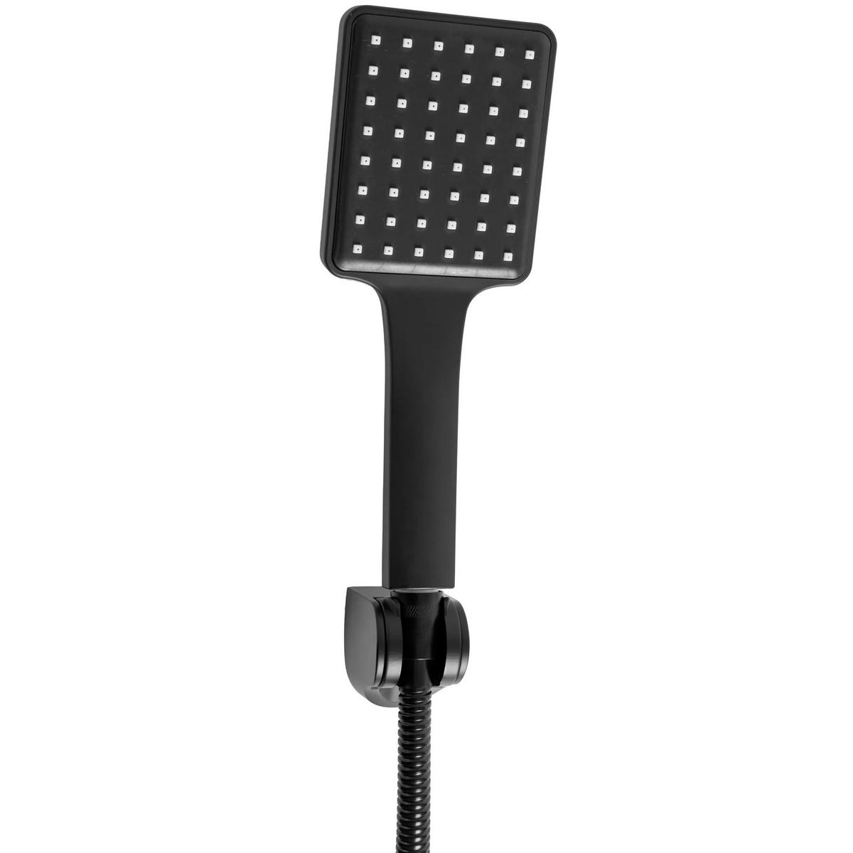 WANNENARMATUR Rea Urban Black - Schwarz, Metall (18/10/19cm) - REA