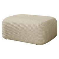 POLSTERHOCKER Piano Cord - Schwarz/Naturfarben, Holz/Kunststoff (70/38/55cm) - MIRJAN24