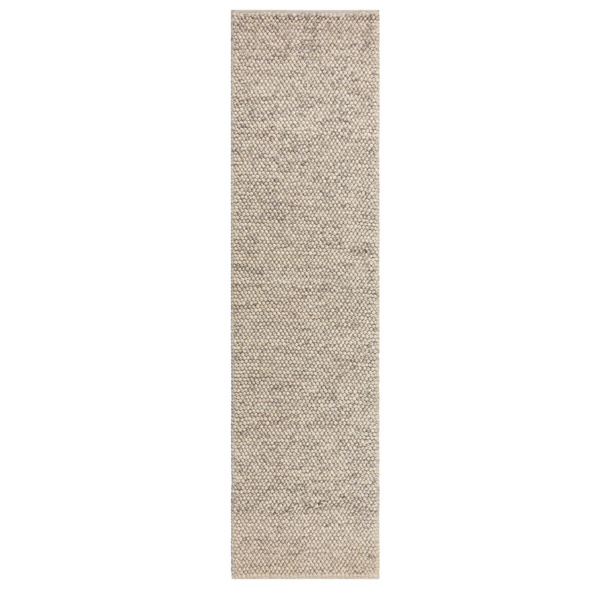 TEPPICH Uni-Design, hochdicht MEDWAY, Beige 60x230 cm - Beige, Textil (60/230cm) - KADIMA DESIGN