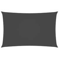 SONNENSEGEL Oxford-Gewebe Rechteckig 4/7 M Anthrazit - Anthrazit, Textil (400/700cm) - vidaXL
