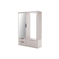 GARDEROBE FAMO 140/200 in Kaschmir - Kaschmir, Holzwerkstoff (140/200/43cm) - Deine Möbel 24