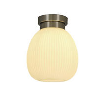 LED-DECKENLEUCHTE Volkmar 21/21/25 cm - Weiß, Glas (21/21/25cm) - Nettlife