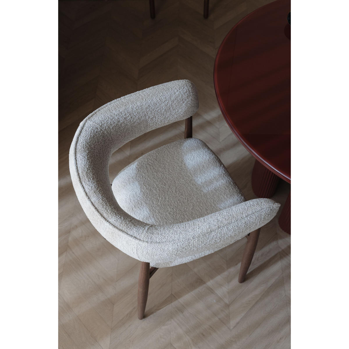 ESSZIMMERSTÜHLE Stanley - 2 er Set - Beige/Braun, Holz (61/78/48.5cm) - Housecraft Living