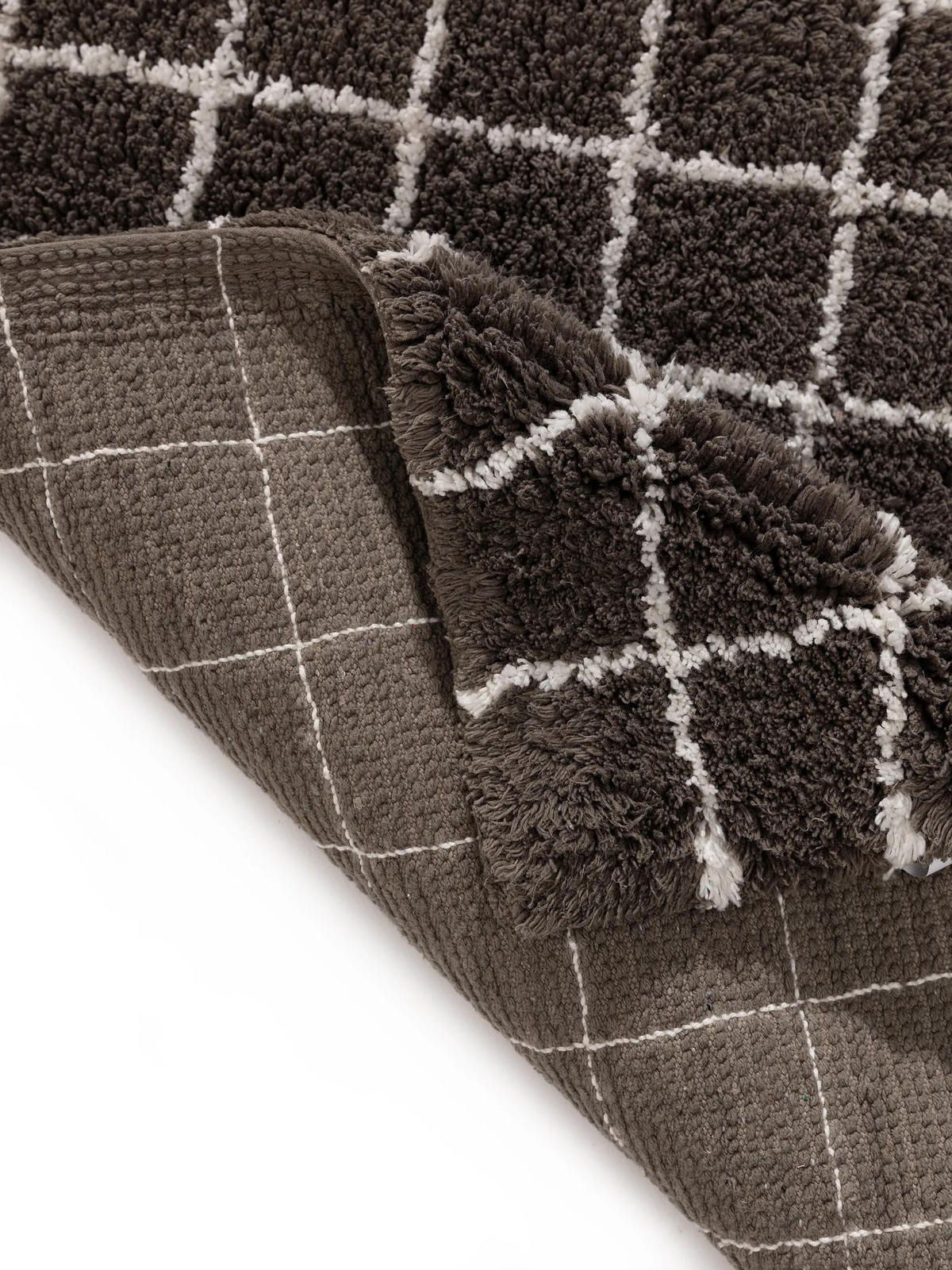 BADEMATTE Wavu Grau 50x80 cm - Grau, Textil (50/80cm) - benuta Nest