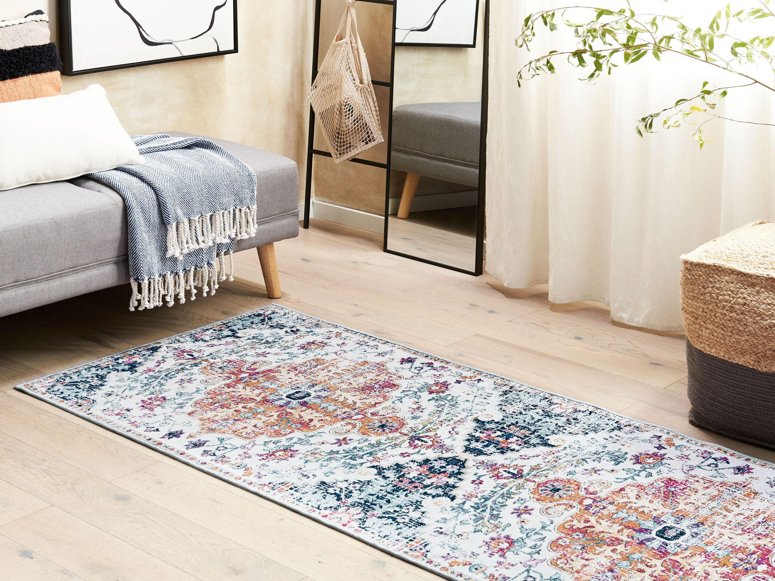 VINTAGE-TEPPICH Enayem 200/70 cm - Multicolor, Kunststoff (70/200cm) - Beliani